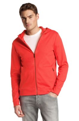 Sweatshirt-Jacke &acute;Dos` mit Kapuze aus Baumwolle