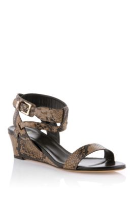 Cowhide leather sandal 'Melida-P'