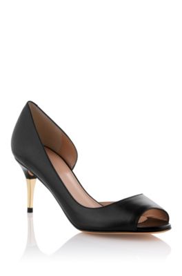 Peep toe made of soft, calfskin 'Saina'