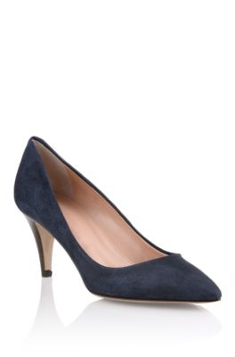 Genuine suede court shoe 'Lyonne-S'