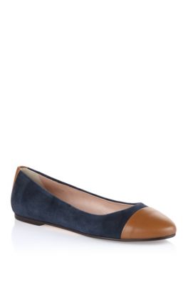 Calfskin leather ballerina 'Thaide-B'