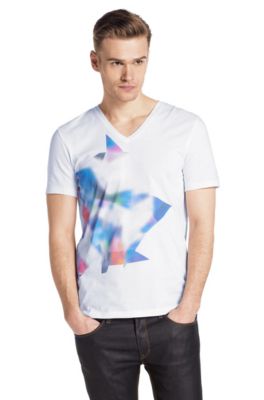 V-neck T-shirt 'Dind'
