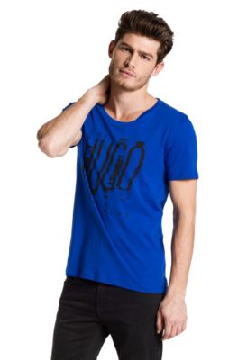 T-Shirt &acute;Dowl` mit Rundhals-Ausschnitt