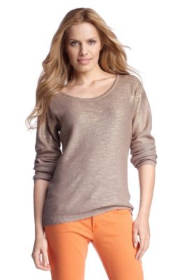 Strickpullover &acute;Wessican` aus Leinen und Viskose