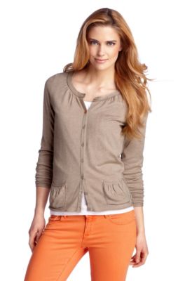 Knit jacket with patterned buttons 'Inaria'