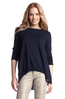 Sweater knit in cotton/viscose yarn 'Issa'