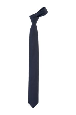 Tie with an interwoven, check pattern 'Tie 6 cm'
