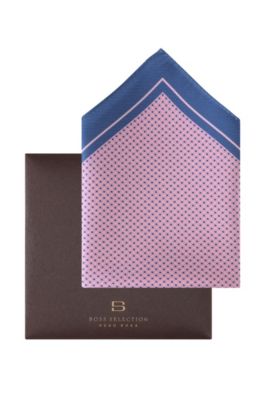 Einstecktuch &acute;Pocket square 33x33` mit P&uuml;nktchen