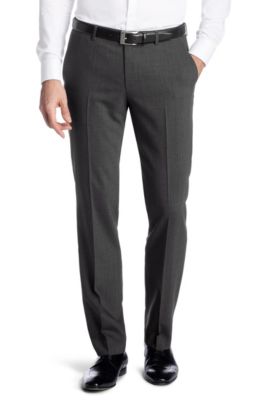 Suit trousers in a new wool blend 'Shark4'