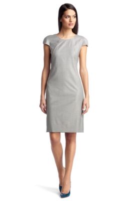 Business dress in blended new wool 'Dallasa8'
