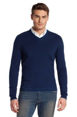 Fine knit blended cotton sweater 'Sundolono'