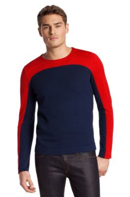 Feinstrick-Pullover &acute;Svan` aus Baumwoll-Mix