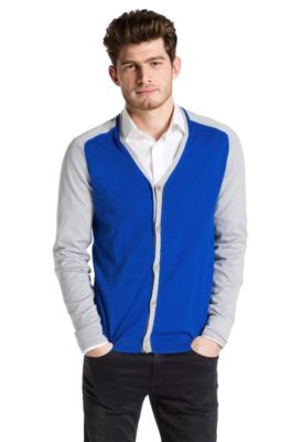 Cotton-cashmere cardigan 'Svanin'