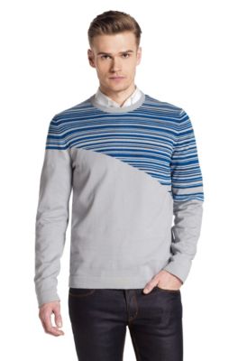 Sweater in soft blended cotton 'Salamis'