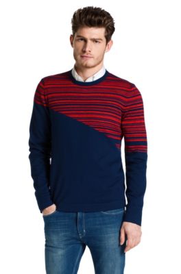 Sweater in soft blended cotton 'Salamis'