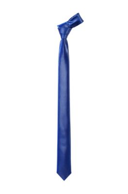 Krawatte &acute;TIE CM 4,5` aus gl&auml;nzendem Material