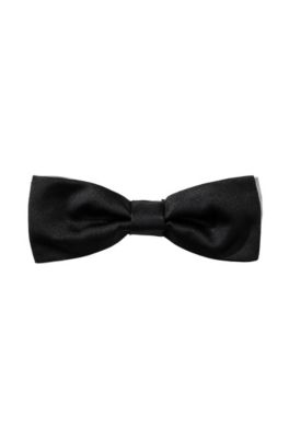 Vlinderstrik &acute;Double Bow Tie` van zijde