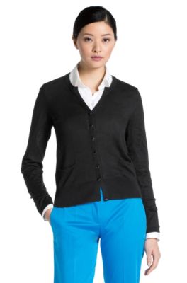 Viscose-silk blend cardigan 'Sesminta'