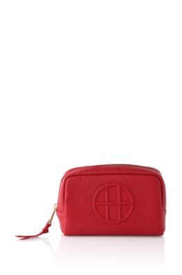 Calfskin leather cosmetics case 'Gibil'
