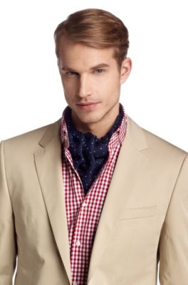 Linen/cotton scarf 'Scarf cm 180x33'