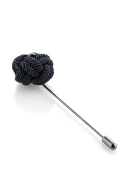 Anstecknadel &acute;Silk knot Brooch` in Knoten-Optik