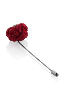 Anstecknadel &acute;Silk knot Brooch` in Knoten-Optik