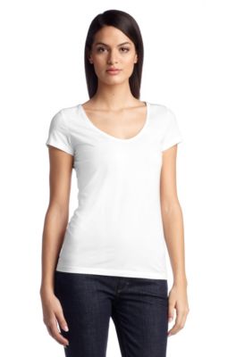 T-Shirt &acute;E4737` mit Rundhals-Ausschnitt