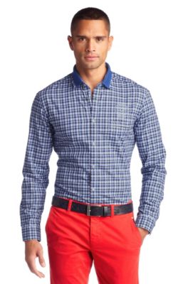 Casual, pure cotton shirt 'Bollo'