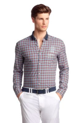 Casual, pure cotton shirt 'Bollo'