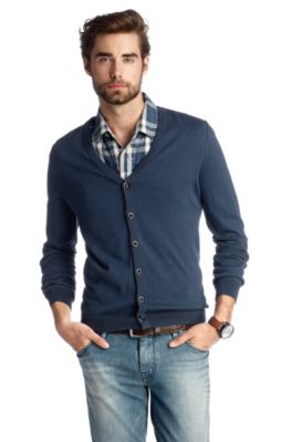 Cardigan in pure cotton 'Kuarana'