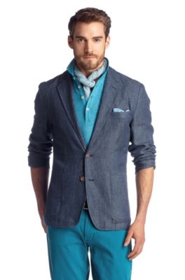 Regular fit denim-look jacket 'Mical11-W'