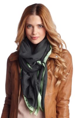 Scarf in pure cotton 'Nolana'