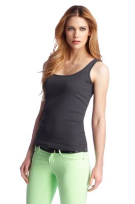 Tank-Top &acute;Thanxa` aus Baumwoll-Elasthan Mix