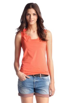 Vest top with a round neckline 'Torga'
