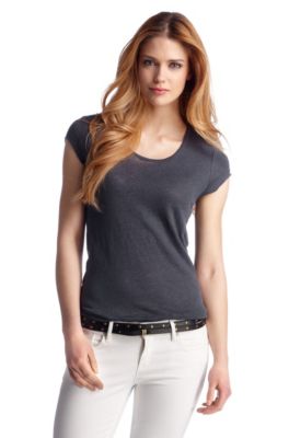 T-Shirt &acute;Talonia` aus reinem Leinen