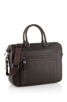 Workbag &acute;Gombei` aus echtem Rindsleder