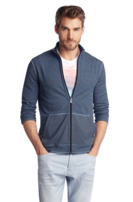 Wende-Sweatshirtjacke &acute;Fossa 06` aus Baumwolle