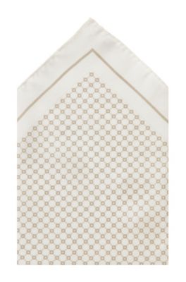 Silk pocket square 'Pocket square 33x33'