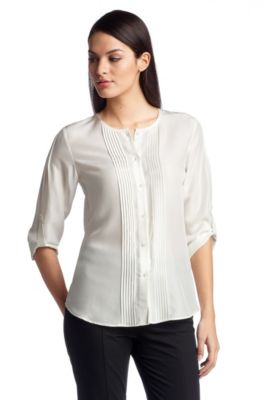 Pure silk blouse 'Rossita'
