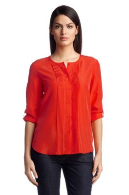 Blouse &acute;Rossita` van pure zijde