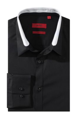 Slim fit shirt with Kent collar 'Etoni'