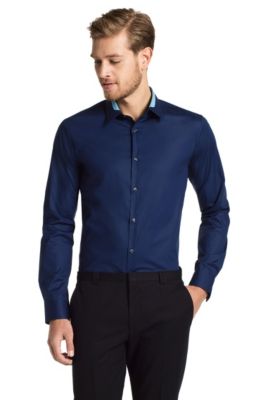 Slim-Fit Hemd &acute;Etoni` mit Kentkragen