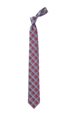 Tie with a checked pattern 'Tie 7,5 cm'