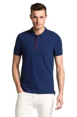 Slim fit polo shirt 'Dathis'
