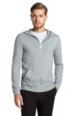 Sweatshirt-Jacke &acute;Dazi` mit Kapuze aus Baumwolle