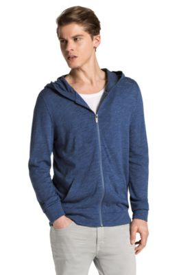 Sweatshirt-Jacke &acute;Dazi` mit Kapuze aus Baumwolle