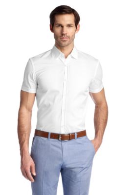 Slim-Fit Business-Hemd &acute;Jats` mit Kentkragen