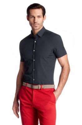 Slim-Fit Business-Hemd &acute;Jats` mit Kentkragen