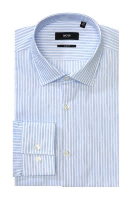 Slim Fit business shirt with a Kent collar 'Jenn