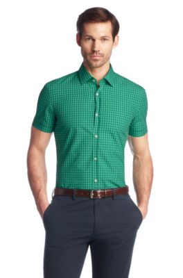 Slim-Fit Business-Hemd &acute;Jats` mit Kentkragen